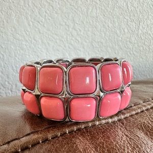 Paparazzi bracelet- pink block